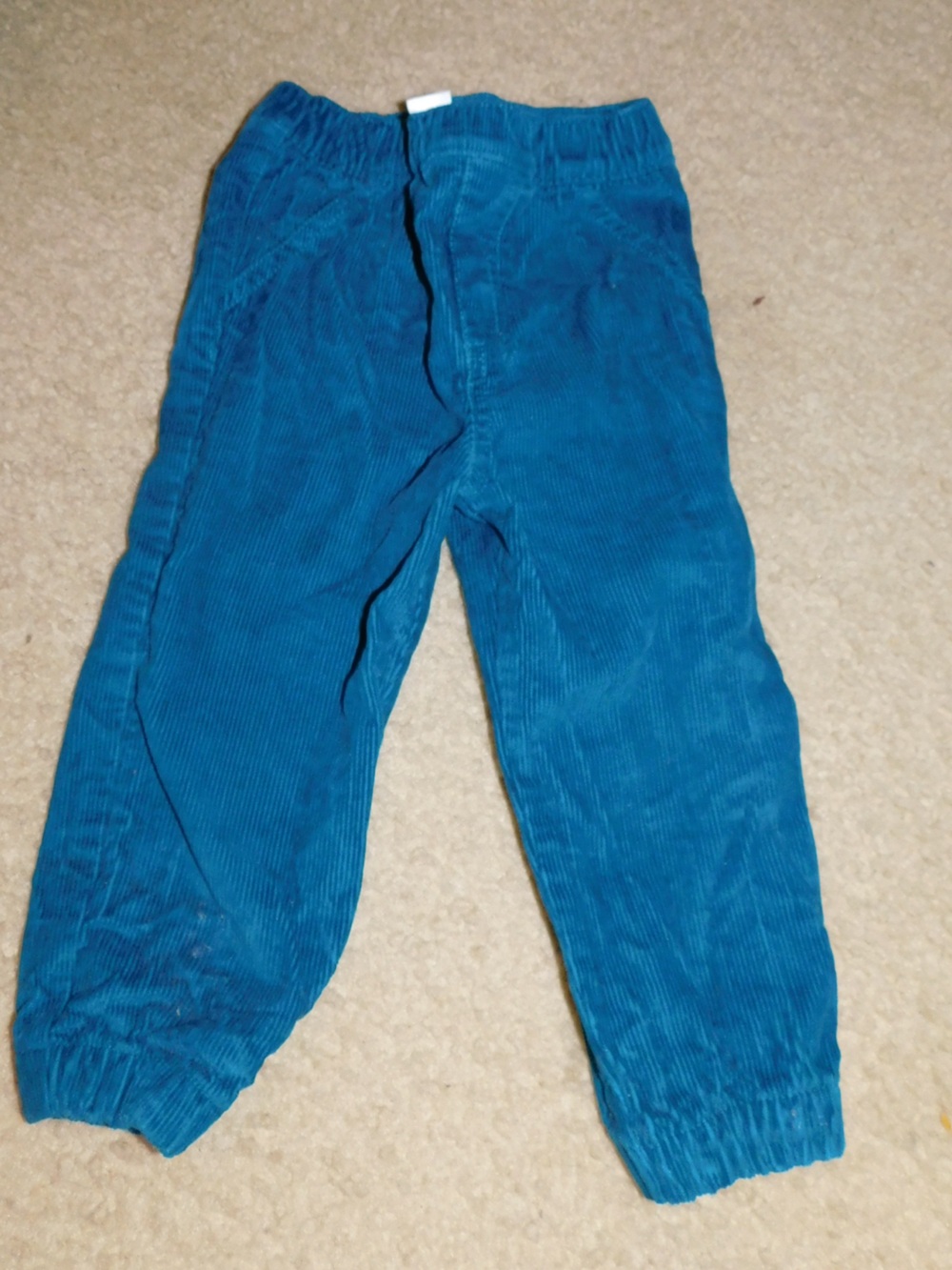Carter's Teal Corduroy Pull-On Pants